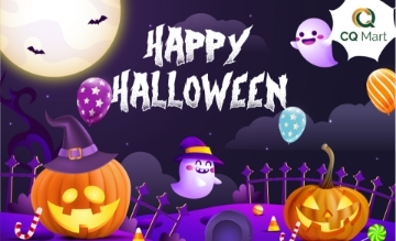 TƯNG BỪNG MỪNG HALLOWEEN CÙNG BÁNH KẸO NGỌT NGÀO TẠI CQ MART